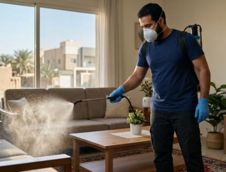 خدمة تنظيف منازل وشقق وفلل وقصور
